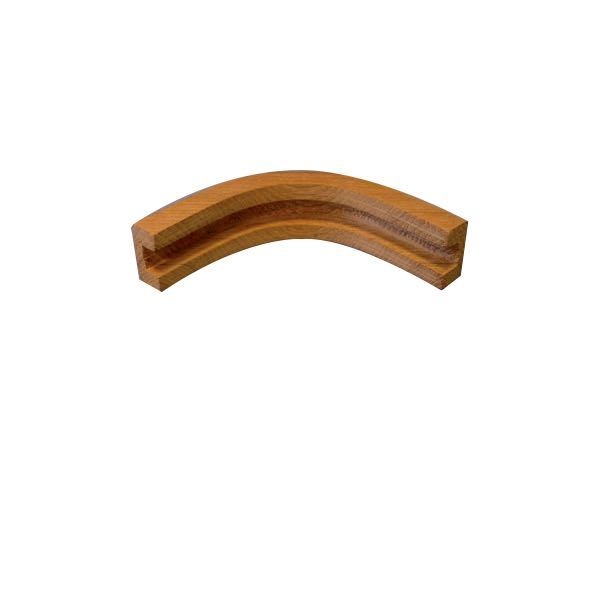 Teak Vinkel 10x7 Ytter 100/90gr i gruppen Inredning / Teakprodukter hos Marinsystem (1123941)