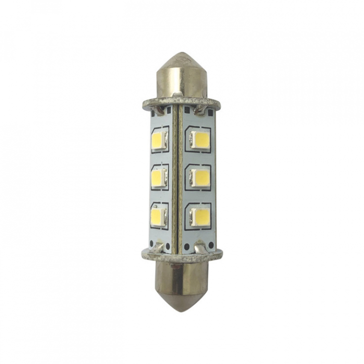 LED-Lantern Pinol/Spollampa 10-36Vdc 42 mm 2-pack i gruppen El & Installation / Belysning / LED-Lampor & Adapter hos Marinsystem (1260945)