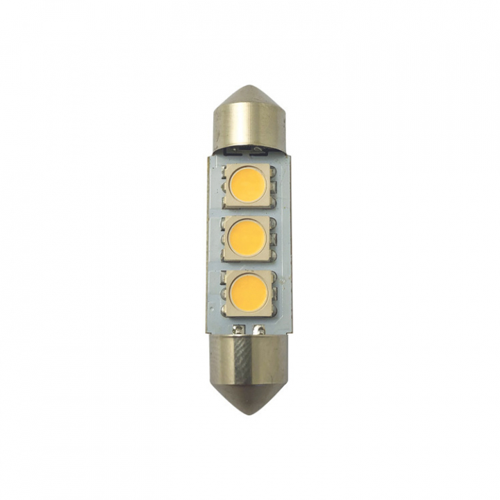 LED Pinol/Spollampa 10-36Vdc 37 mm 2-pack i gruppen El & Installation / Belysning / LED-Lampor & Adapter hos Marinsystem (1260958)