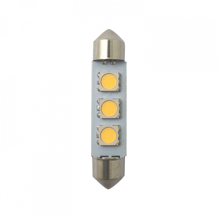 LED Pinol/Spollampa 10-36Vdc 42 mm 2-pack i gruppen El & Installation / Belysning / LED-Lampor & Adapter hos Marinsystem (1260961)