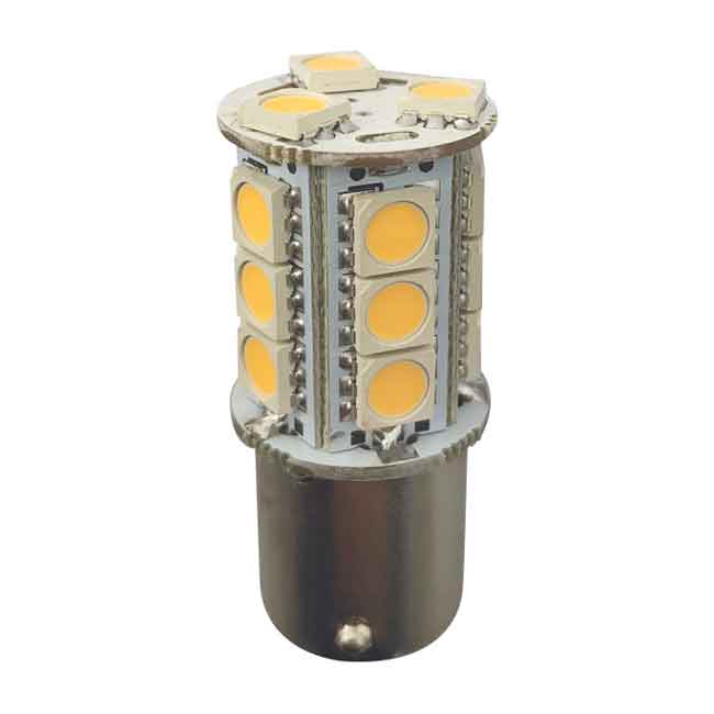 LED-lampa BA15S Ø23x46,5mm 10-36Vdc (2-pack) i gruppen El & Installation / Belysning / LED-Lampor & Adapter hos Marinsystem (1260978)