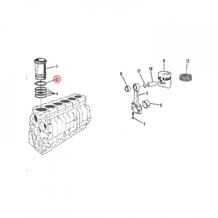 Shims 15 mm (801331607) i gruppen Motor & Tillbehör / Mercruiser / Mercruiser Reservdelar & Tillbehör hos Marinsystem (801331607)