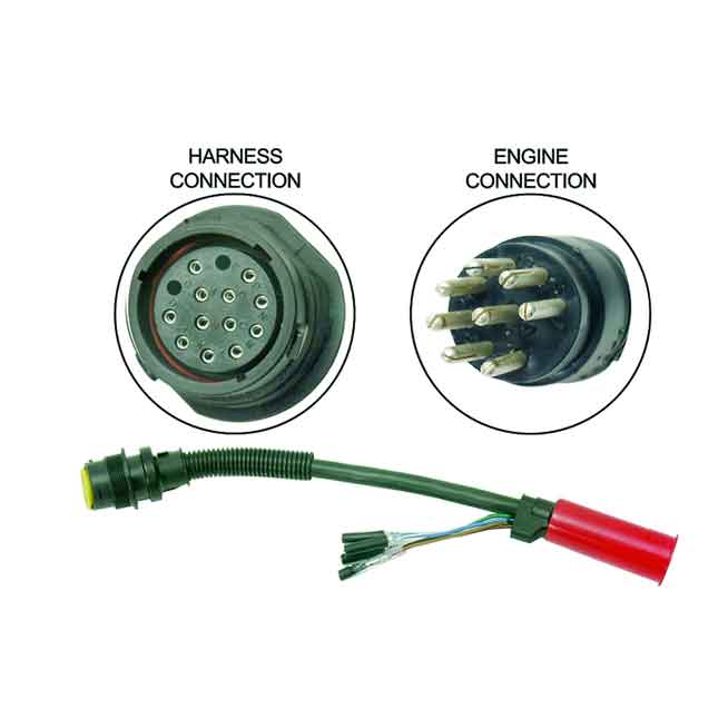 Adapter 30cm 8-Pin Hane Till 14-Pin Hona i gruppen Motor & Tillbehör / Mercury / Mercury El hos Marinsystem (896539T01)