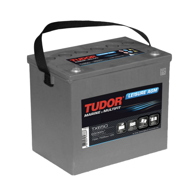 Tudor TB504. Batteria dell'auto Tudor 50Ah 12V